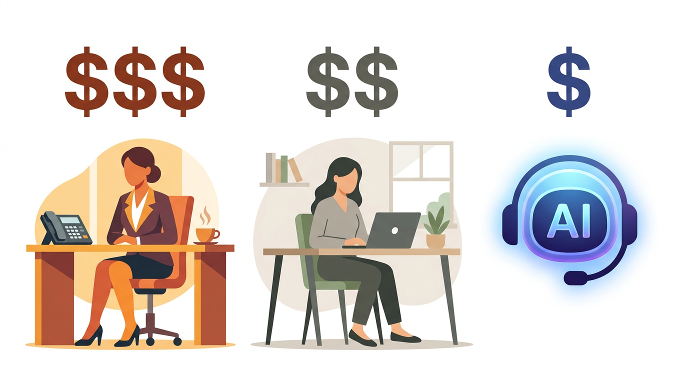 Quanto costa davvero una segretaria? Confronto tra le 3 opzioni per le PMI